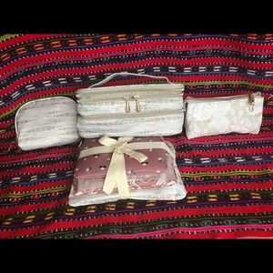 Kashuk Makeup Bags & Organizers - White Stripes